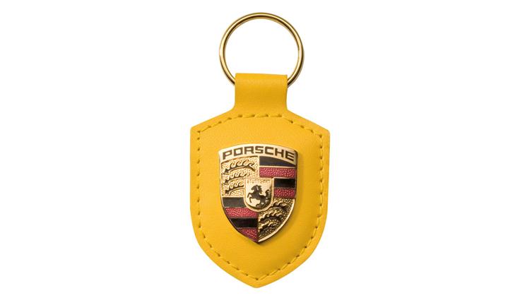 Porsche Schlüsselanhänger mit Porsche Emblem - Carrera weiß WAP0500960E, Porsche  Schlüsselanhänger